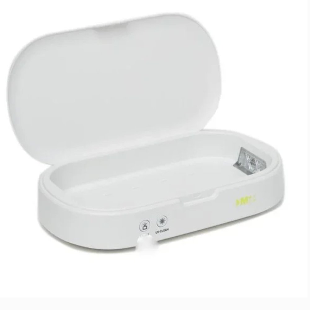 Mytagalongs UV Sanitizer Cell Phone Kit No Time For Germs In Lime